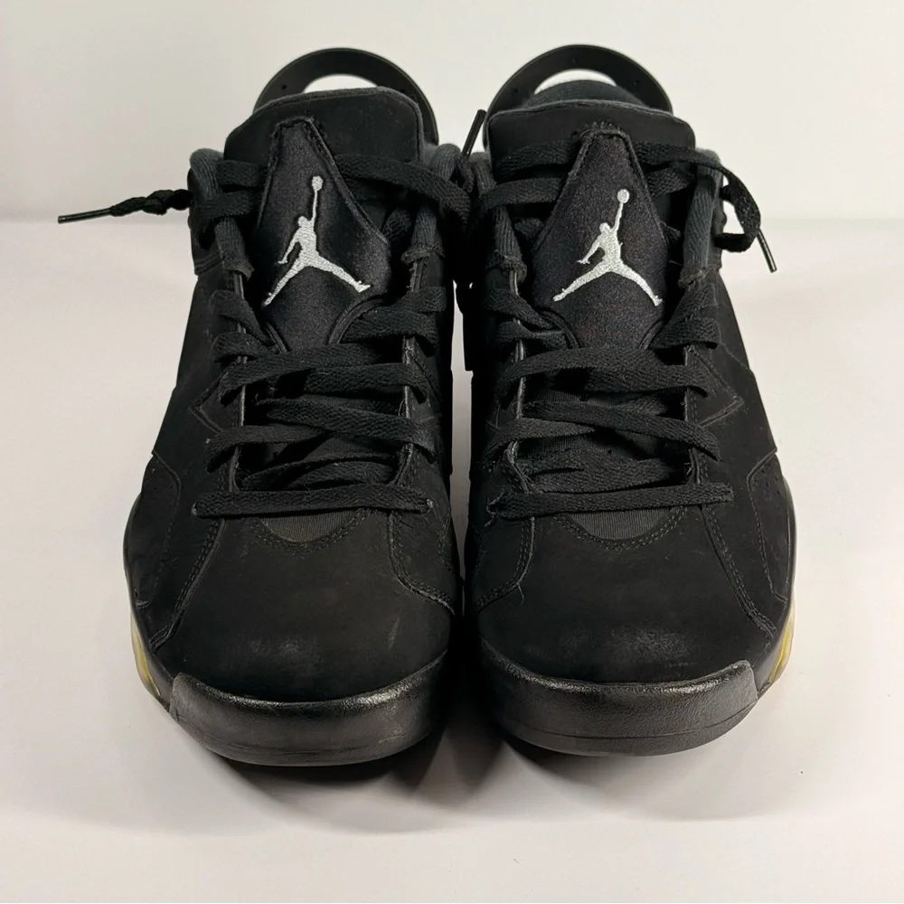Air Jordan 6 Low Chrome Black Metallic Silver Men's Size 12 - 304401-003 - Picture 3 of 12